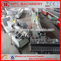 wpc foamed board co-extruder production plant